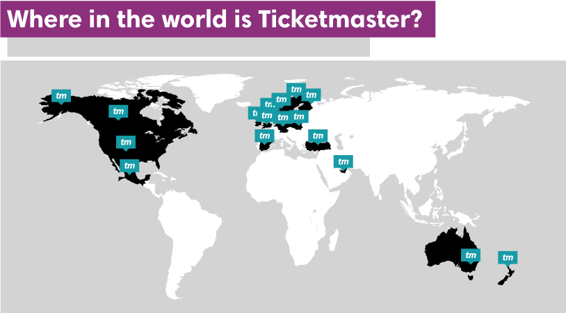 Ticketmaster is getting bigger and better!