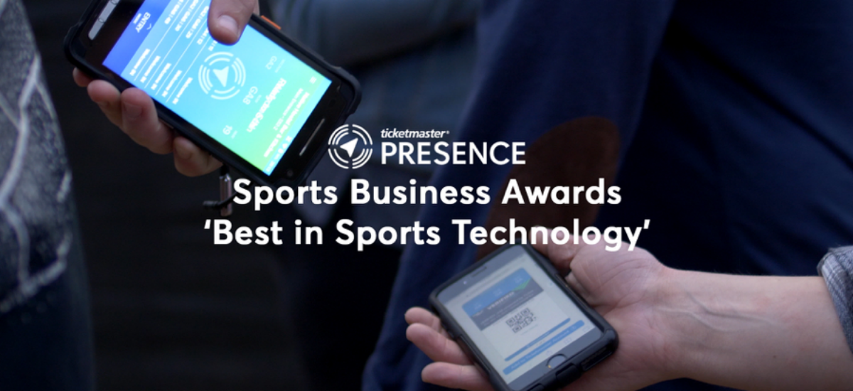 Ticketmaster Presence Wins “Best In Sports Technology” At Sports Business Awards