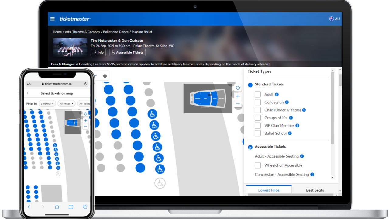 Ticketmaster and Live Nation continue work to make live accessible for all fans