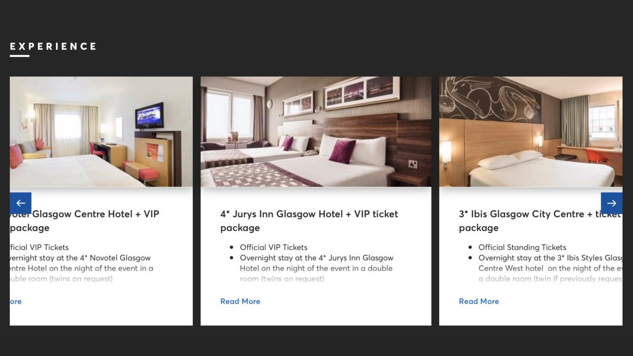 Get greater visibility on event upsells with Ticketmaster’s new experience module
