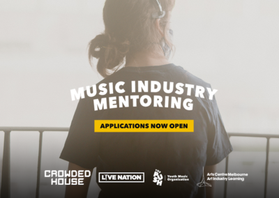 Live Nation, Crowded House and The Push join forces to provide mentorship opportunities for women and gender non-binary youth