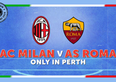 Italian football powerhouses AS Roma and AC Milan to play Asia Pacific exclusive match in Perth