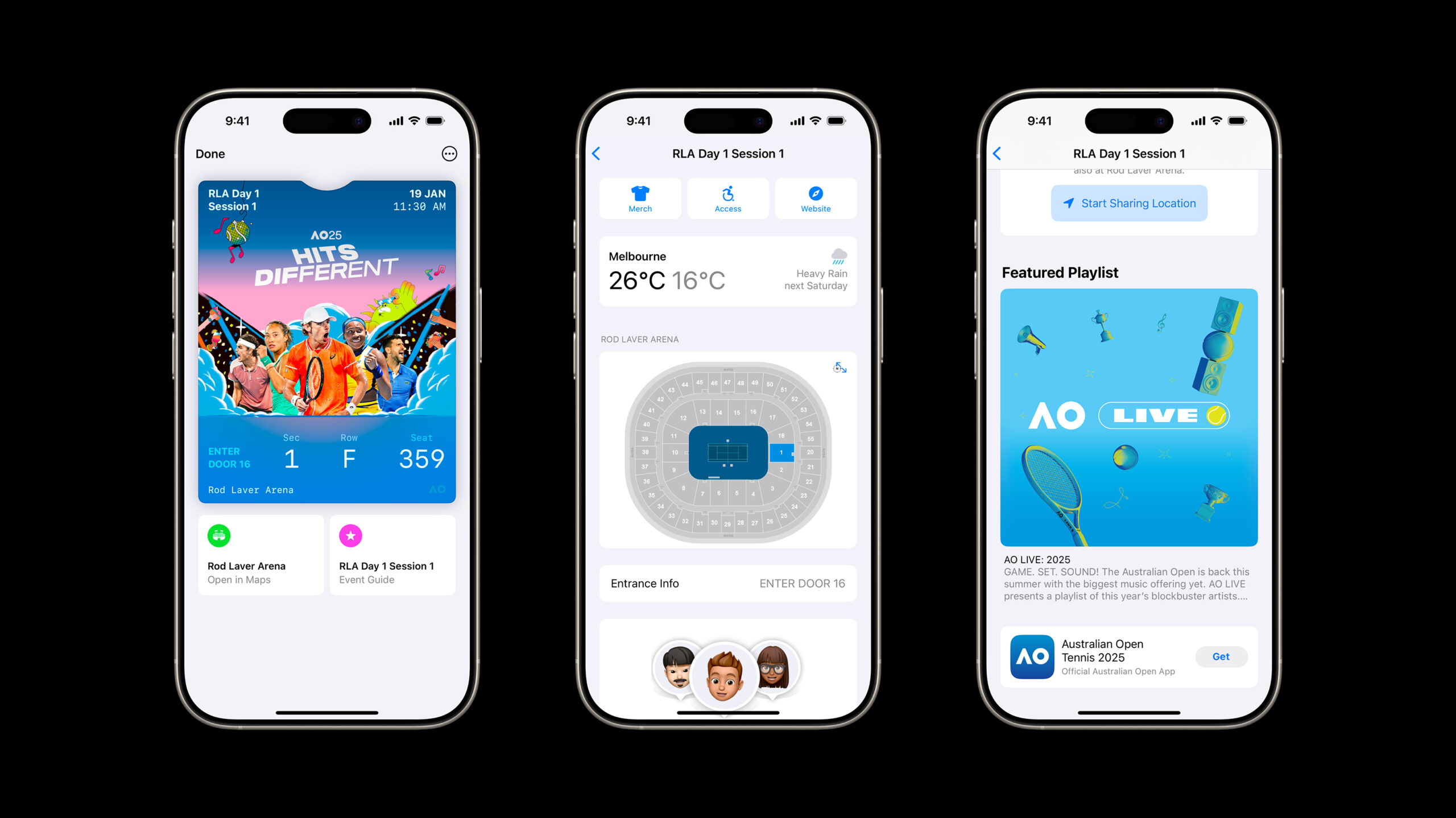 New, Enhanced Ticket Experience In Apple Wallet Enabled For Australian Open Ticketmaster